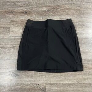 Athleta Women's Skort Athleisure Tennis Pickleball Casual Sporty‎ Size 8 Black